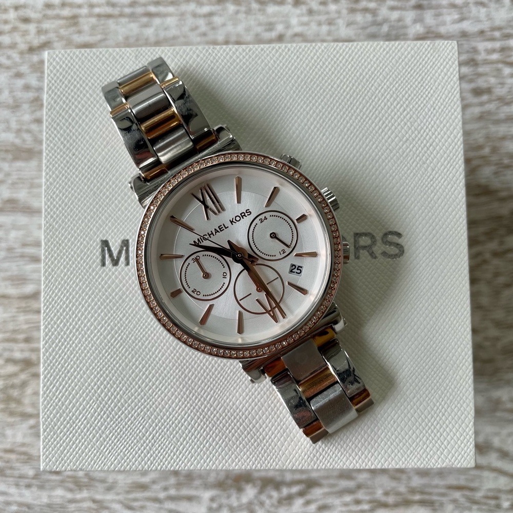 Two-toned Michael Kors Watch